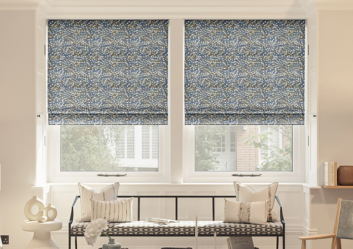 Mini Camphora, Ink - Twist&Fit Roman Blind - Image 3